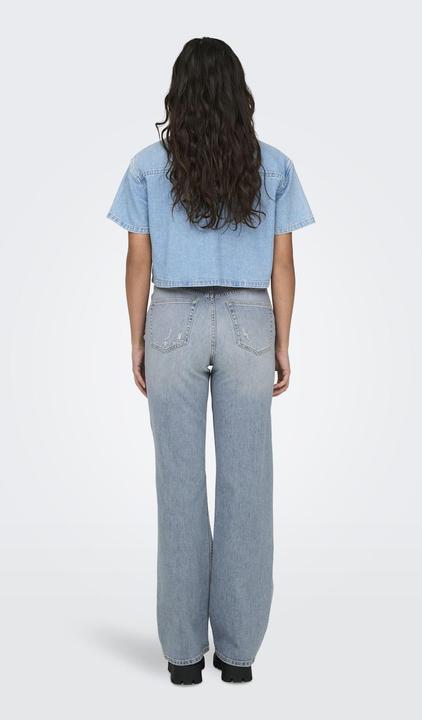 Actual product image Only ONLCAMILLE Hohe Taille Weiter Beinschnitt Jeans Jeans mit weitem Bein (31)