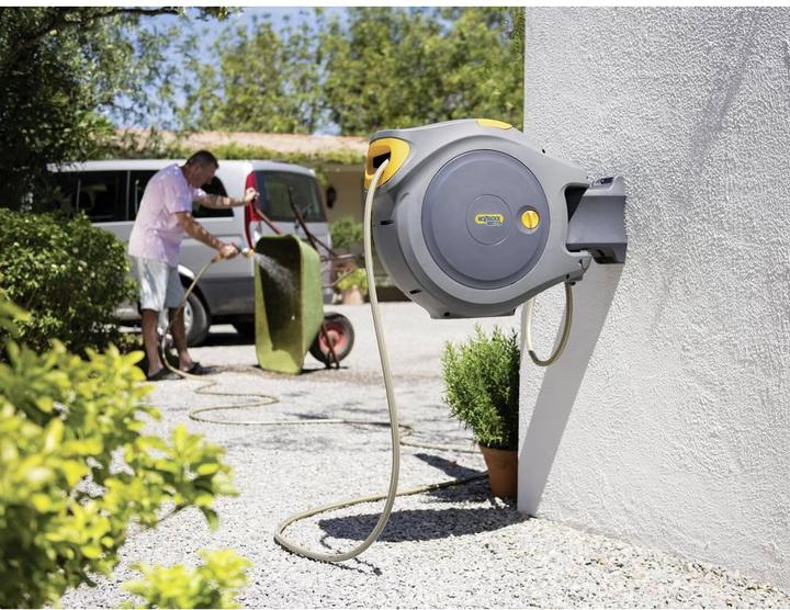 Image du produit Hozelock Enrouleur de tuyau d'arrosage Flow Max Box mural 30m (28 m)