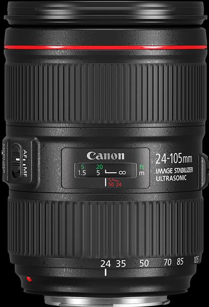 Produktbild Canon EF 24-105mm f/4 L IS II USM - (EU) (Canon EF, APS-C / DX)