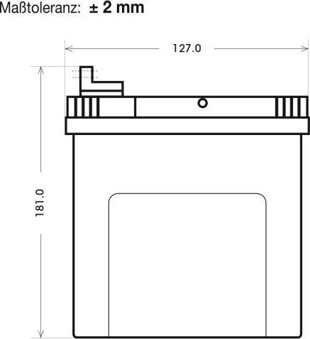 Produktbild Panther Batterien Rasentraktorbatterie AGM 53030 12V 32Ah (12 V, 32 Ah)