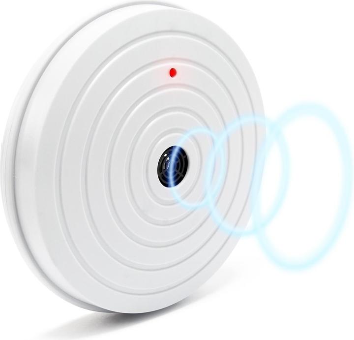 Actual product image Wiltec Pestcontroller Ultrasonic Mouse Deterrent for 100m² Indoors, also Rat Deterrent Mice