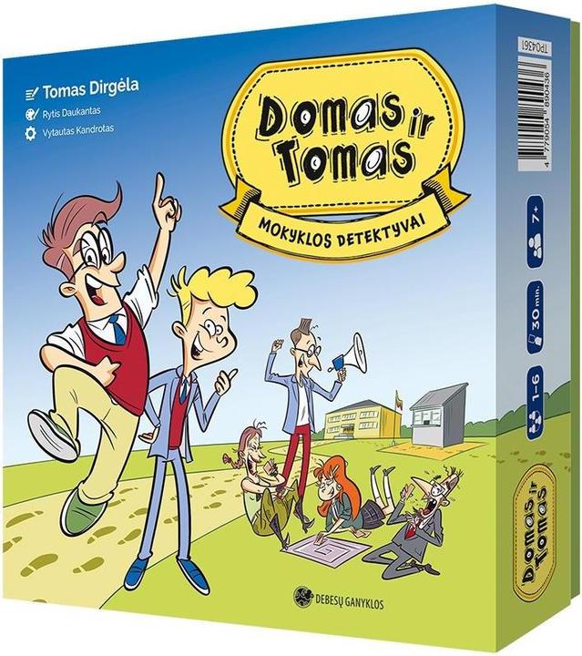 No Name Board Game Dom And Tom School Detectives