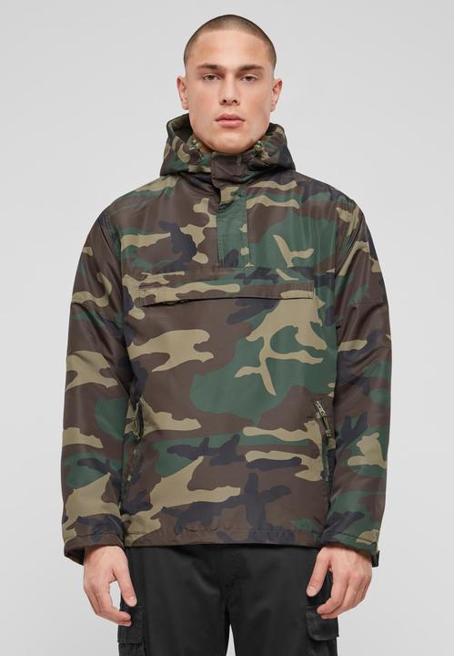 Actual product image Brandit Fleece Pull Over Windbreaker (4XL)