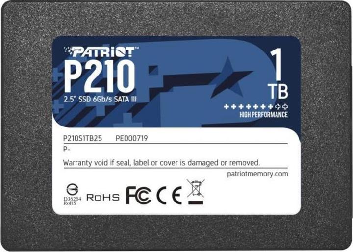 Produktbild Patriot P210 (1000 GB, 2.5")