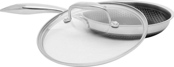Actual product image Kohersen Patelnia z pokrywką Black Cube 20cm (20 cm, Frying pan, Stainless steel, Aluminium)