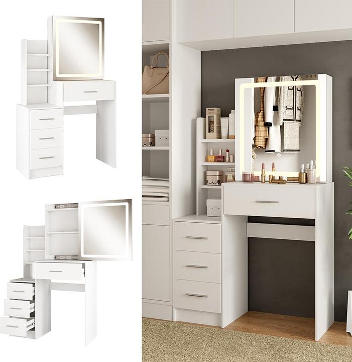 Actual product image Vicco Lisca with lighting (80 x 36 x 132.5 cm)