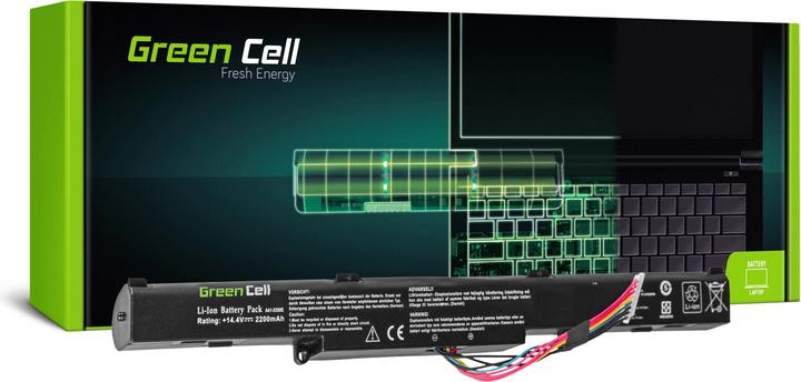 Actual product image GreenCell AS77 - Battery - ASUS - F550 F750 K550 K750 R510 R750 X550 X750 (4 Cells, 2200 mAh)