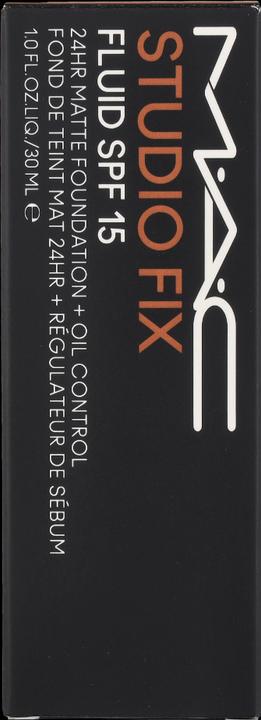 Actual product image MAC Cosmetics Studio Fix Fluid Fond de Teint Sun Protection Factor 15 (re) NW48 (No. NW48)