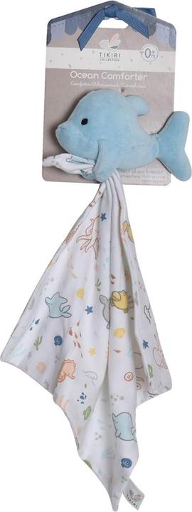 Actual product image Tikiri Cuddle cloth dolphin