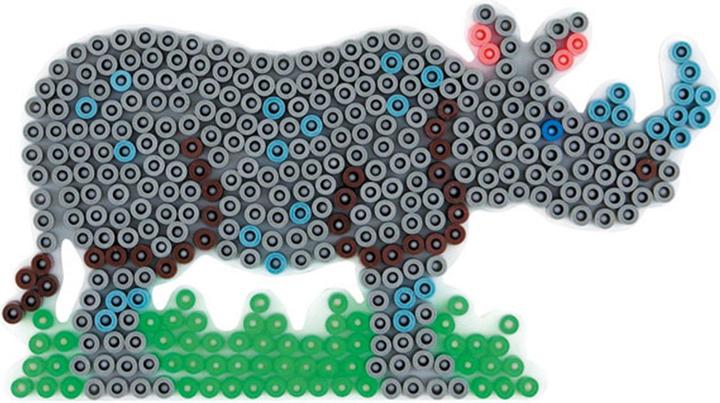Actual product image Hama Perlen Iron / character rhino