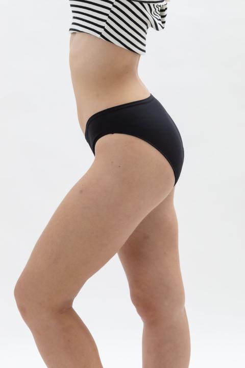 Produktbild Masmi Bio Periodenslip Girls Grösse XS - Schwarz - Reuse (XS)