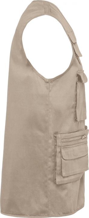 Produktbild Kariban Gefütterte Polycotton-Multitaschen-Weste (M)