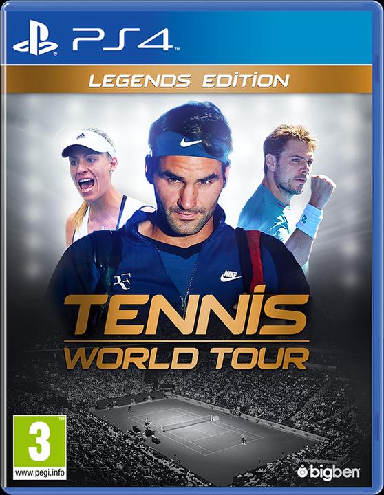 Produktbild Bigben Tennis World Tour: Legends Edition (SPA/Multi in Game) (PS4)