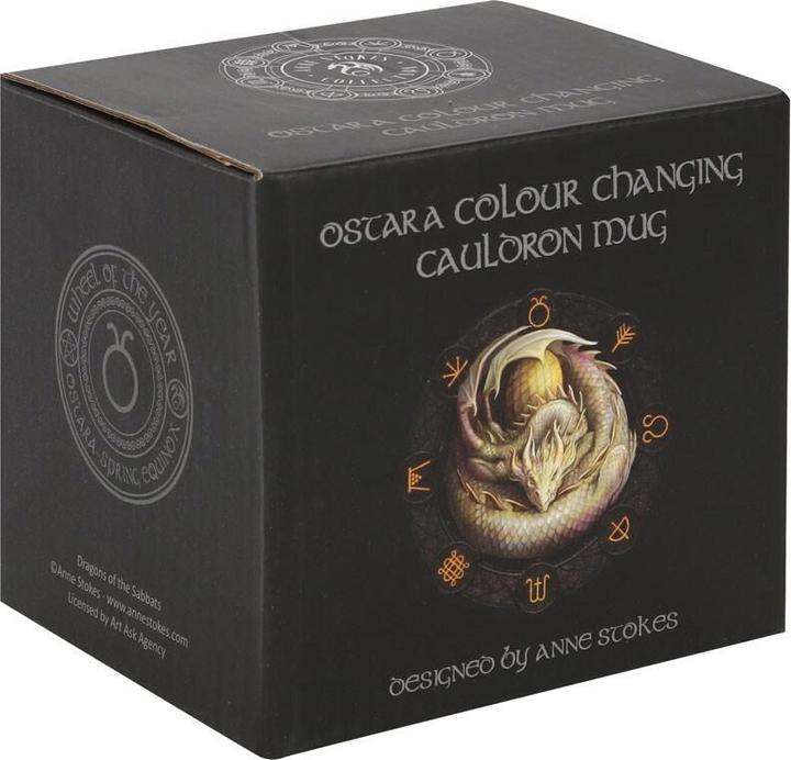 Immagine prodotto Anne Stokes Tazza con calderone Ostara che cambia colore (500 ml, 1 x)