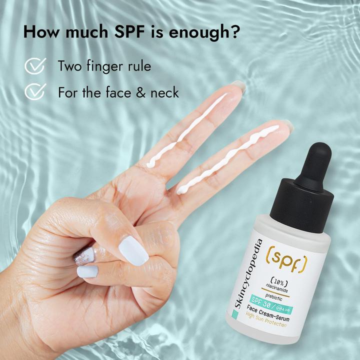 Produktbild Skincyclopedia SPF 30 Cream-Serum with Niacinamide (30ml) (30 ml)