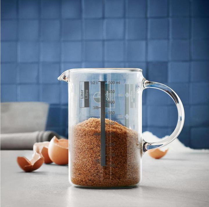 Productafbeelding WMF Maatbeker 0,5l met 4 maateenheden Gourmet hittebestendig glas (500 ml)