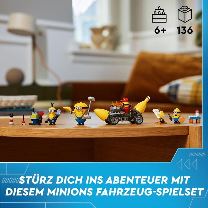 Produktbild LEGO Minions und das Bananen Auto (75580, LEGO Minions)