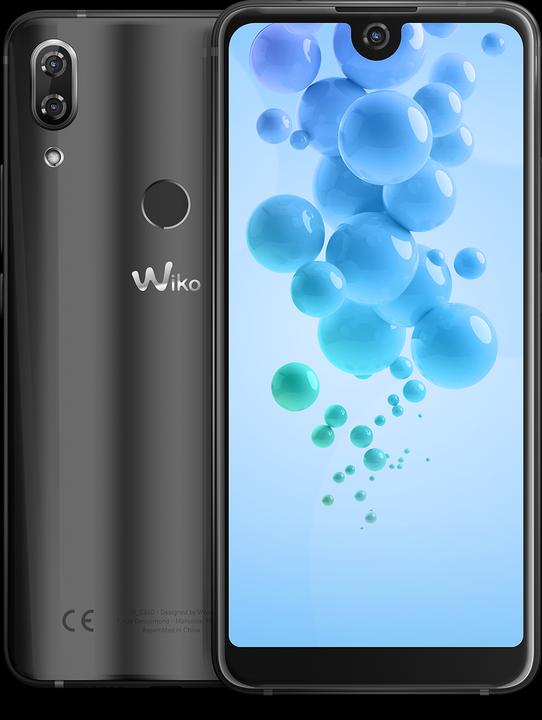 Actual product image Wiko View 2 Pro (64 GB, Charcoal, 6", Hybrid Dual SIM, 16 Mpx, 4G)