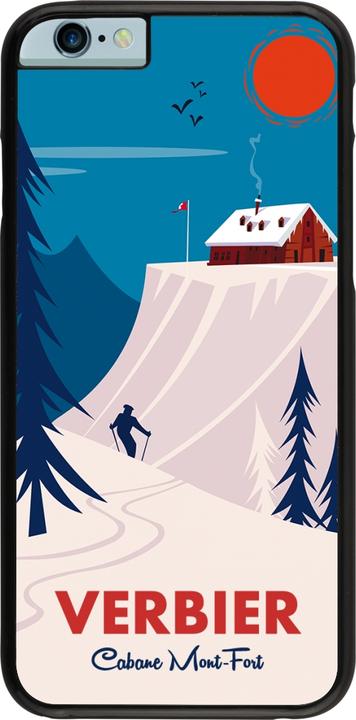 Actual product image PhoneLook Coque Verbier Cabane Mont-Fort (Apple iPhone 6)