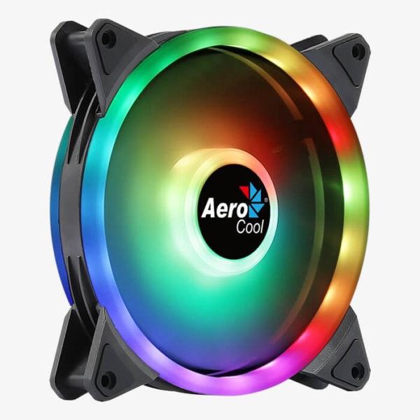 Image du produit AeroCool Duo 14 Boîtier d'ordinateur Ventilateur 14 cm Noir (140 mm, 1 x)