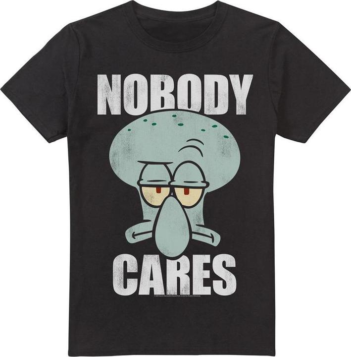 Spongebob Squarepants Nobody Care Meme TShirt