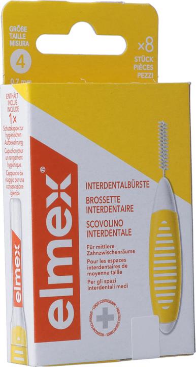 Actual product image Elmex Yellow, size 4 (8 x, 4 mm)