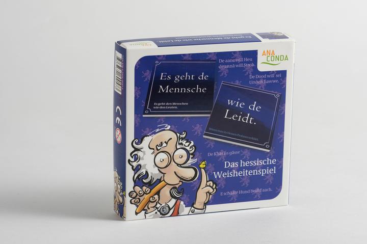 Produktbild Es geht de Mensche wie de Leidt - Das hessische Weisheitenspiel
