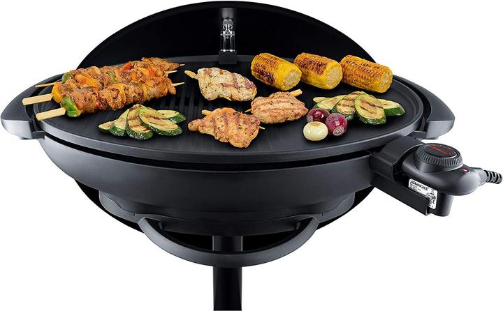 Actual product image Steba Barbecue column grill with hood gray (2.20 kW)