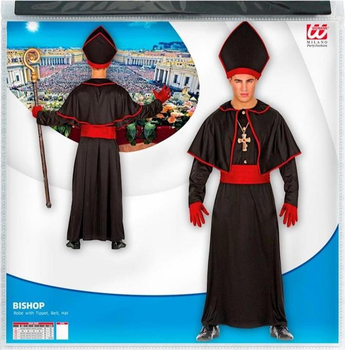 Image du produit Widmann Costume eveque robe, ceinture (XL)