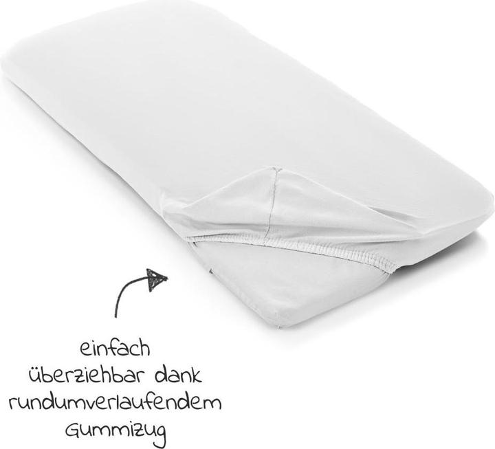 Produktbild La Loona LaLoona Spannbettlaken Spannbetttuch 3er Pack für kleine Matratzen 40 x 90 (40 x 90 cm)