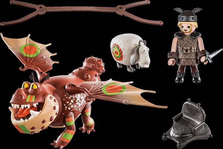Actual product image Playmobil Dragons 70729 Fish bone and bacon (70729, Playmobil Dragons)