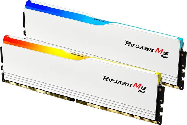 G.Skill D532GB 6000-36 Ripjaws M5 wh K2 GSK (F5-6000J3636F16GX2-RM5RW) (2 x 16GB, 6000 MHz, DDR5 RAM, DIMM)