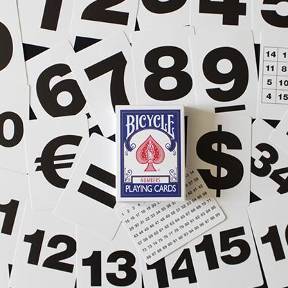 Actual product image Bicycle Special Numbers Playing Cards (English)
