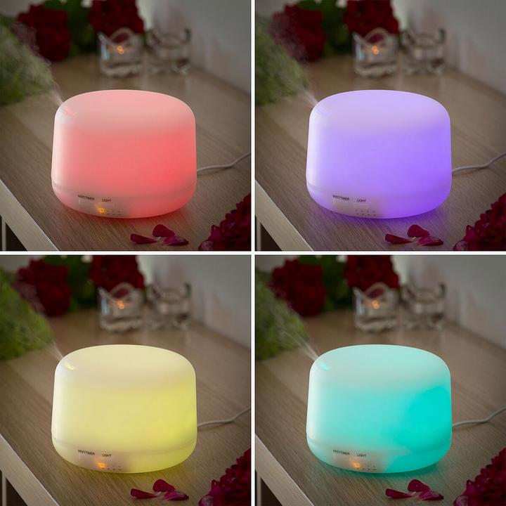 Produktbild InnovaGoods Luftbefeuchter Aroma Diffusor Multicolor (400 ml)