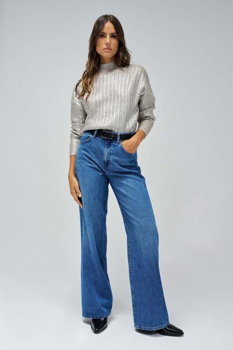 Produktbild Salsa Jeans Sweatshirt Shimmer Sweater (L)