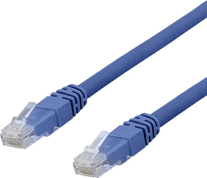 Produktbild Deltaco TP-65BAU - patchkabel - 5 m (U/UTP, CAT6a, 5 m)