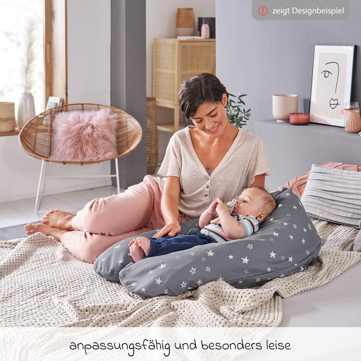 Produktbild Theraline Stillkissen "Das Original" mit Polyester Hohlfaser Füllung inkl. Bezug 190 cm (190 cm)