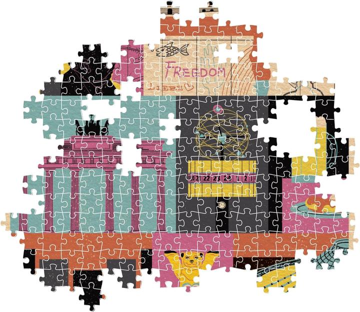 Actual product image Clementoni Puzzle Berlin pieces (1000 pieces)