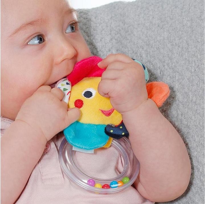Actual product image Fehn Cass filmas Mascot su Rattle, Flower