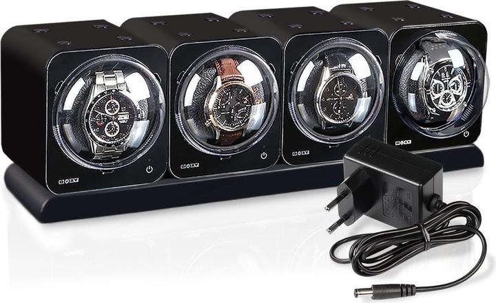 Actual product image Beco Watchwinder Boxy Fancy Brick 4 - Black (4 x)