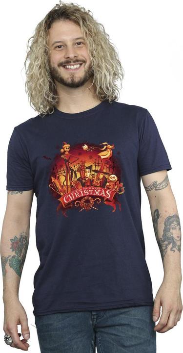 Immagine prodotto Disney The Nightmare Before Christmas Scary Christmas Maglietta Uomo (S)
