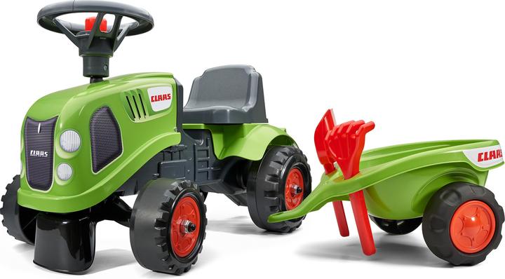 Produktbild Falk Toys Rutschfahrzeug mit Anhänger Claas