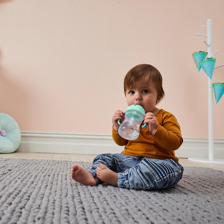 Productafbeelding B.Box Innovatieve fles met het pistache rietje 6m +
