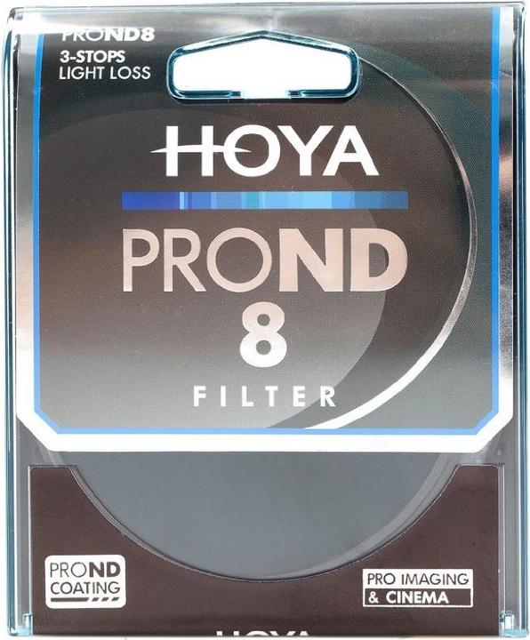 Actual product image Hoya Pro ND8 Filter (52 mm, Neutral density filter)