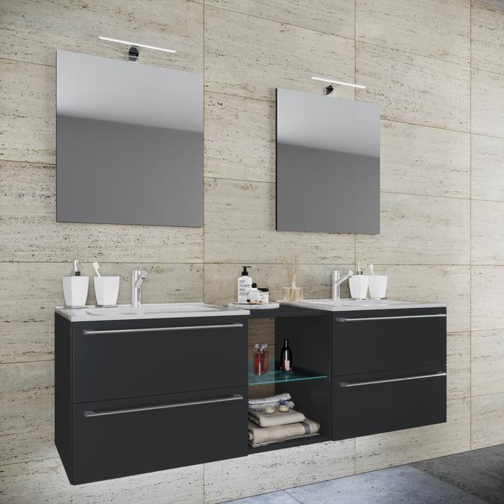 Image du produit VCM 3.pcs. double lavabo Badinos XXL