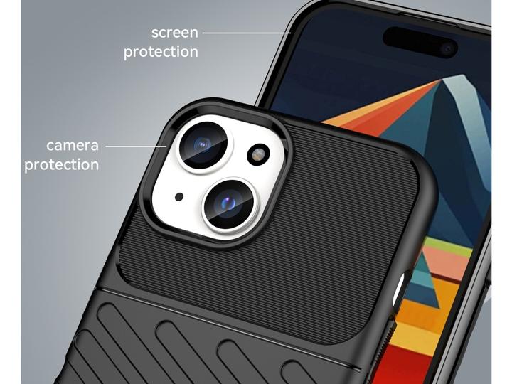 Actual product image Screenguard Apple iPhone 15 SpaceCase Impact-Resistant Cover (Apple iPhone 15)
