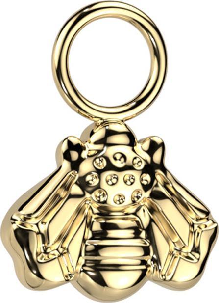 Produktbild Star Piercing Anhänger vergoldet Biene (Titan G23, ohne Messing)
