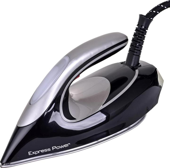 Actual product image Tefal SV806 1.8 L Durilium AirGlide Autoclean soleplate Black, Silver (2800 W, 450 g/min)