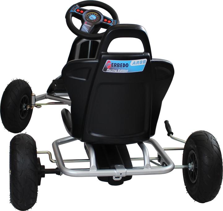 Actual product image Ferbedo GoKart AR8P (Go-kart in silver/blue, from approx. 5-11 years) 112036