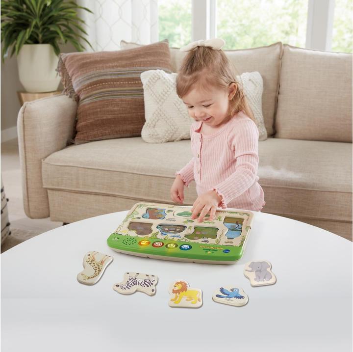 Image du produit VTech Puzzle animalier interactif (6 pièces)